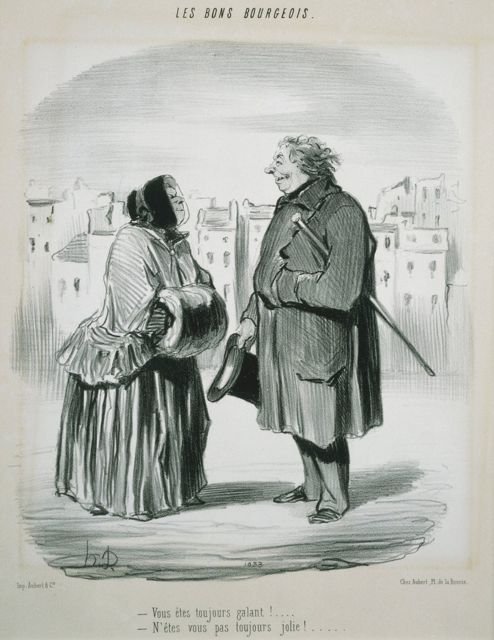 I Buoni Borghesi - Sei sempre galante! da Honoré Daumier