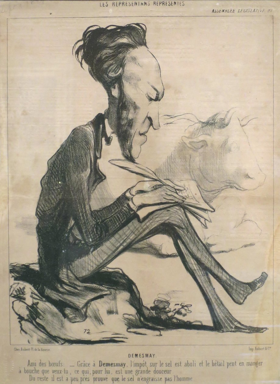 Ph. Auguste Demesmay da Honoré Daumier