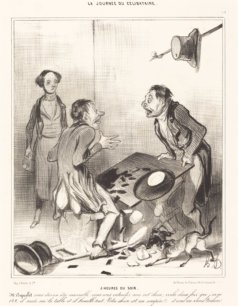 5 ore del pomeriggio da Honoré Daumier