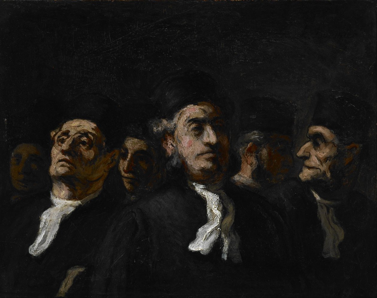 Una riunione di avvocati da Honoré Daumier