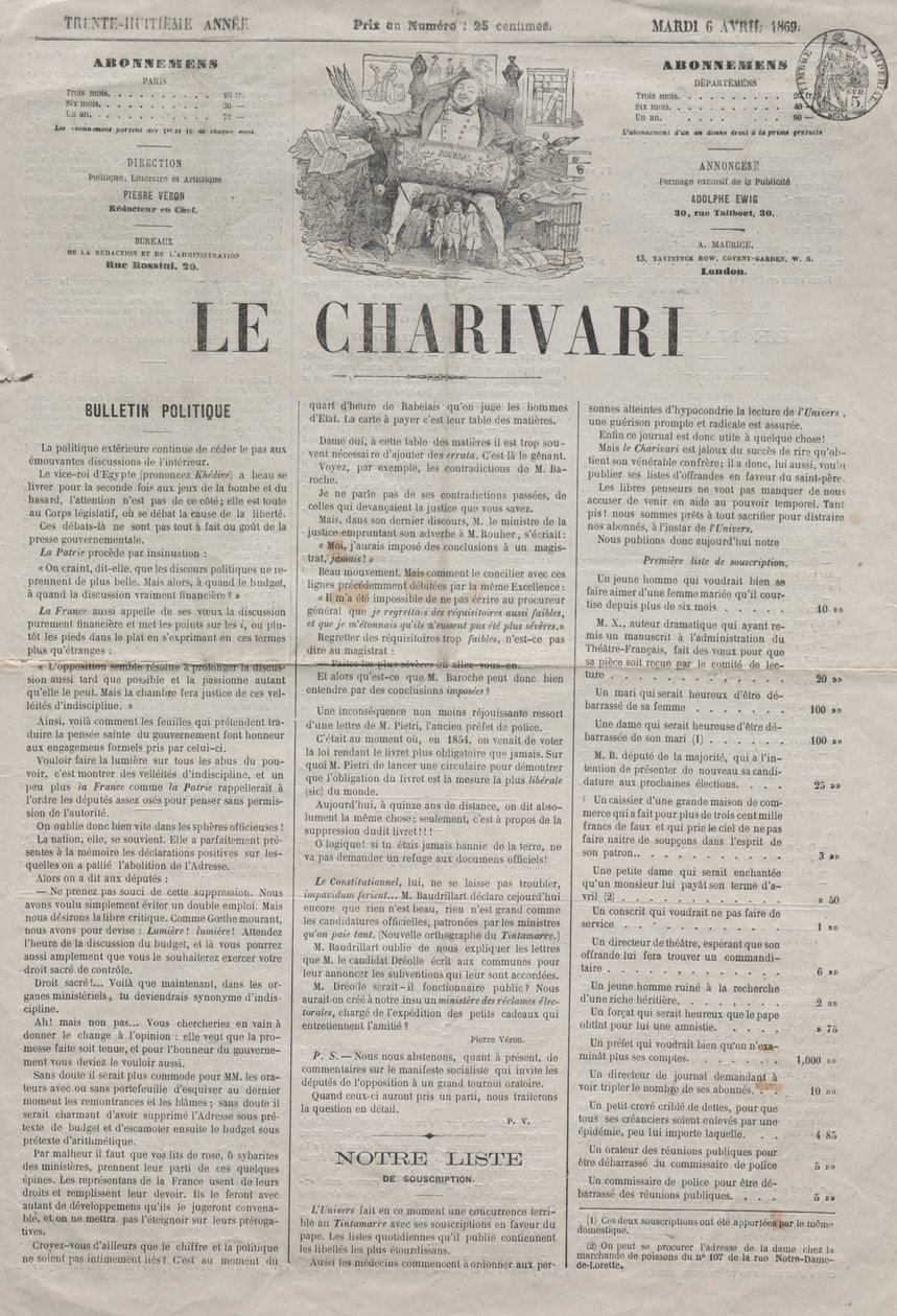 Attualità n. 64: Difficoltà nel diventare snelli da Honoré Daumier