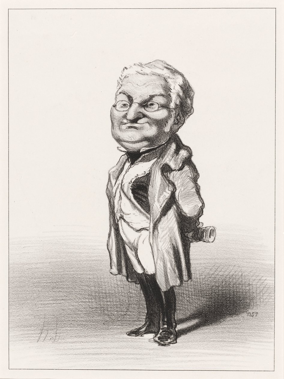 Adolphe Thiers da Honoré Daumier