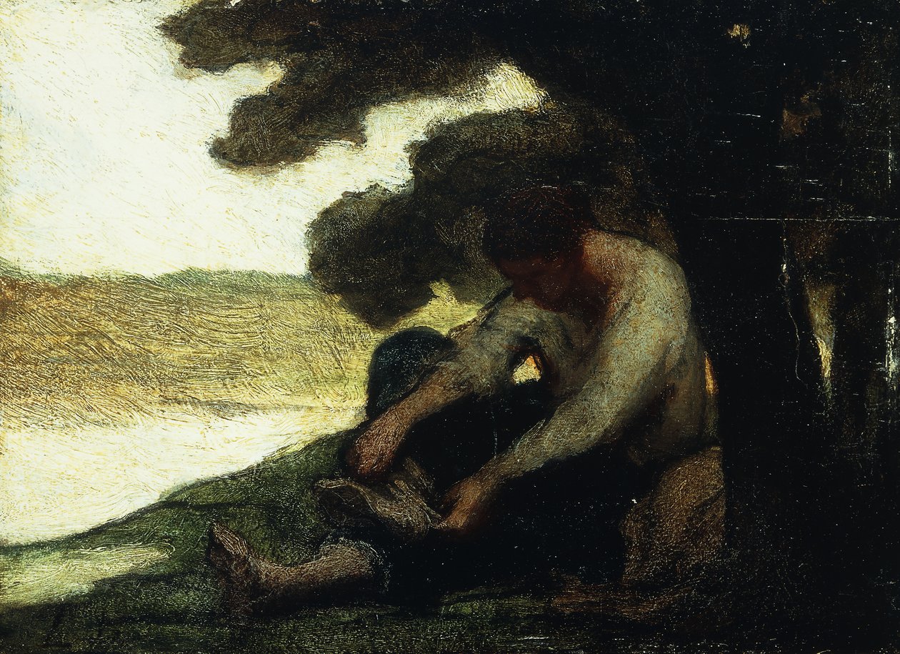 Dopo il bagno, c.1846 da Honoré Daumier