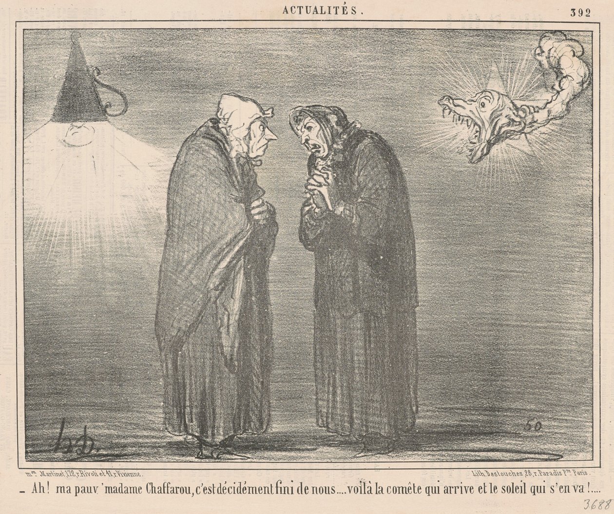 Ah! Povera Madame Chaffarou... da Honoré Daumier