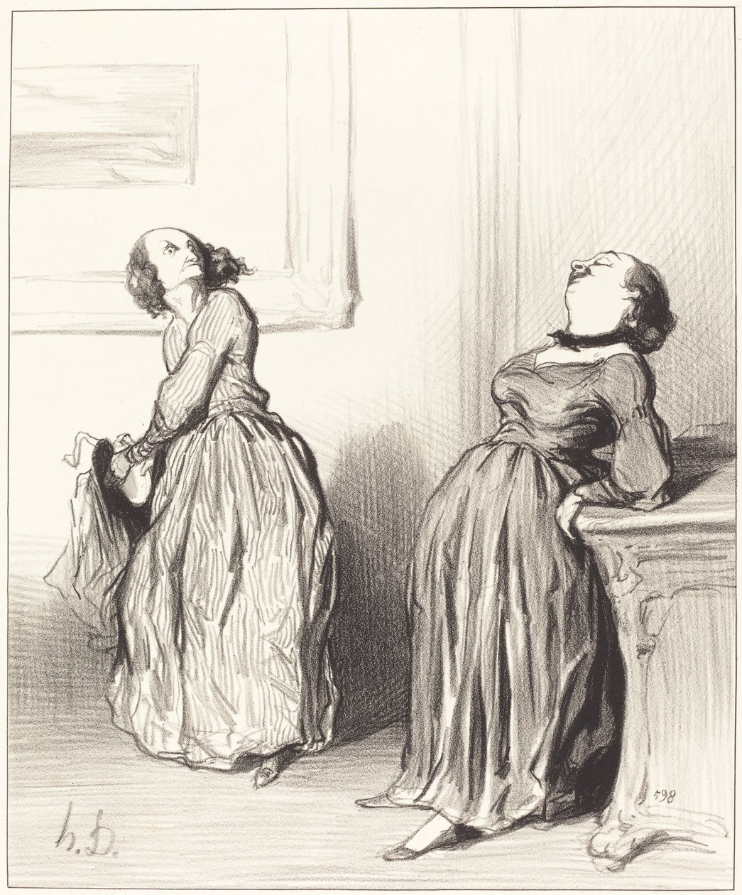 Ah voi trovate che il mio ultimo romanzo non è del tutto... da Honoré Daumier