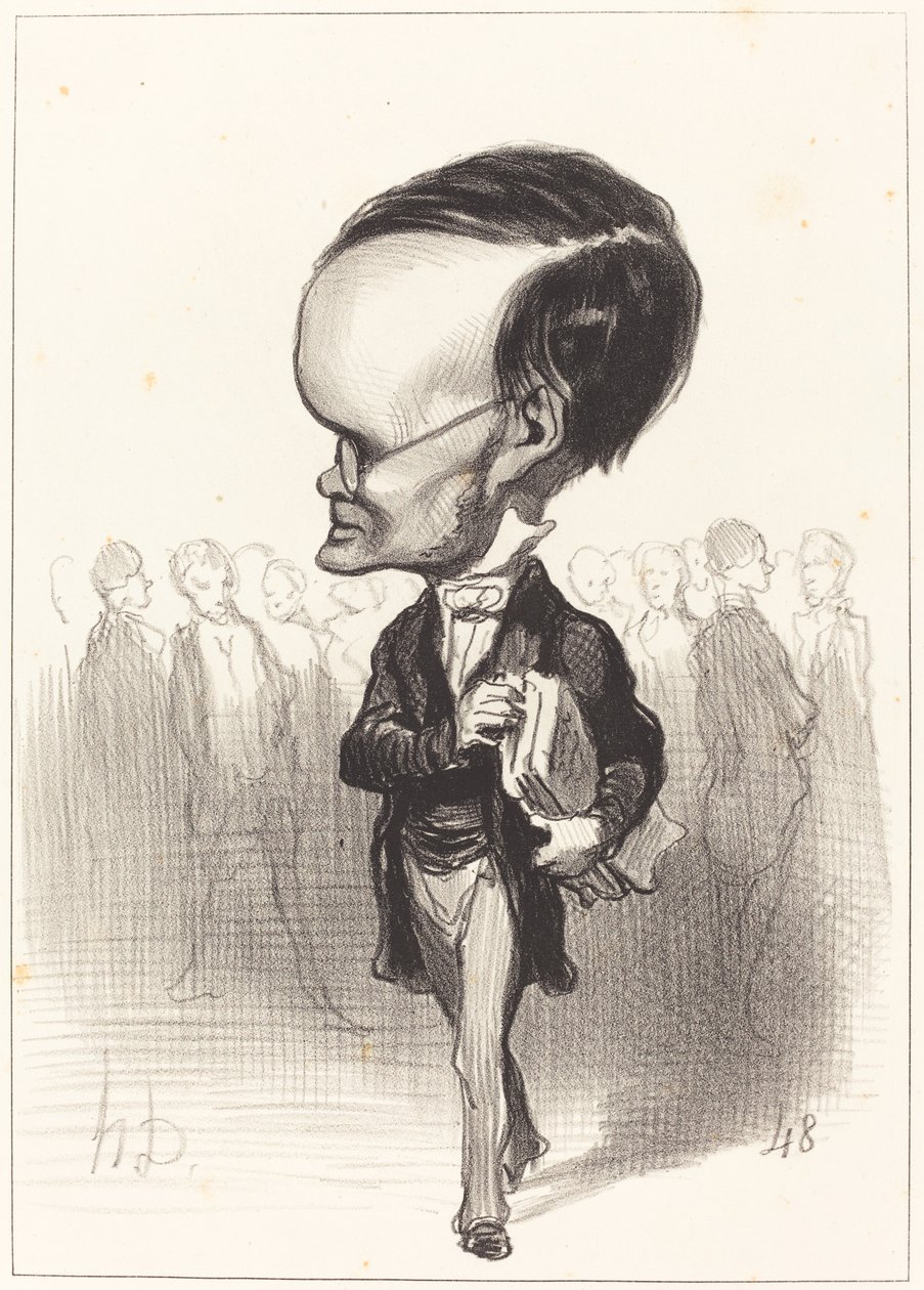 Arm. Jacques Lherbette da Honoré Daumier