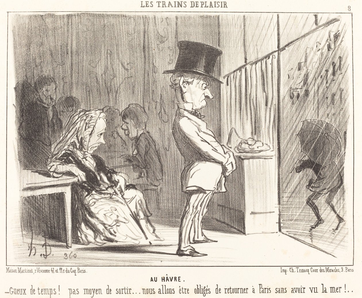 A Le Havre da Honoré Daumier