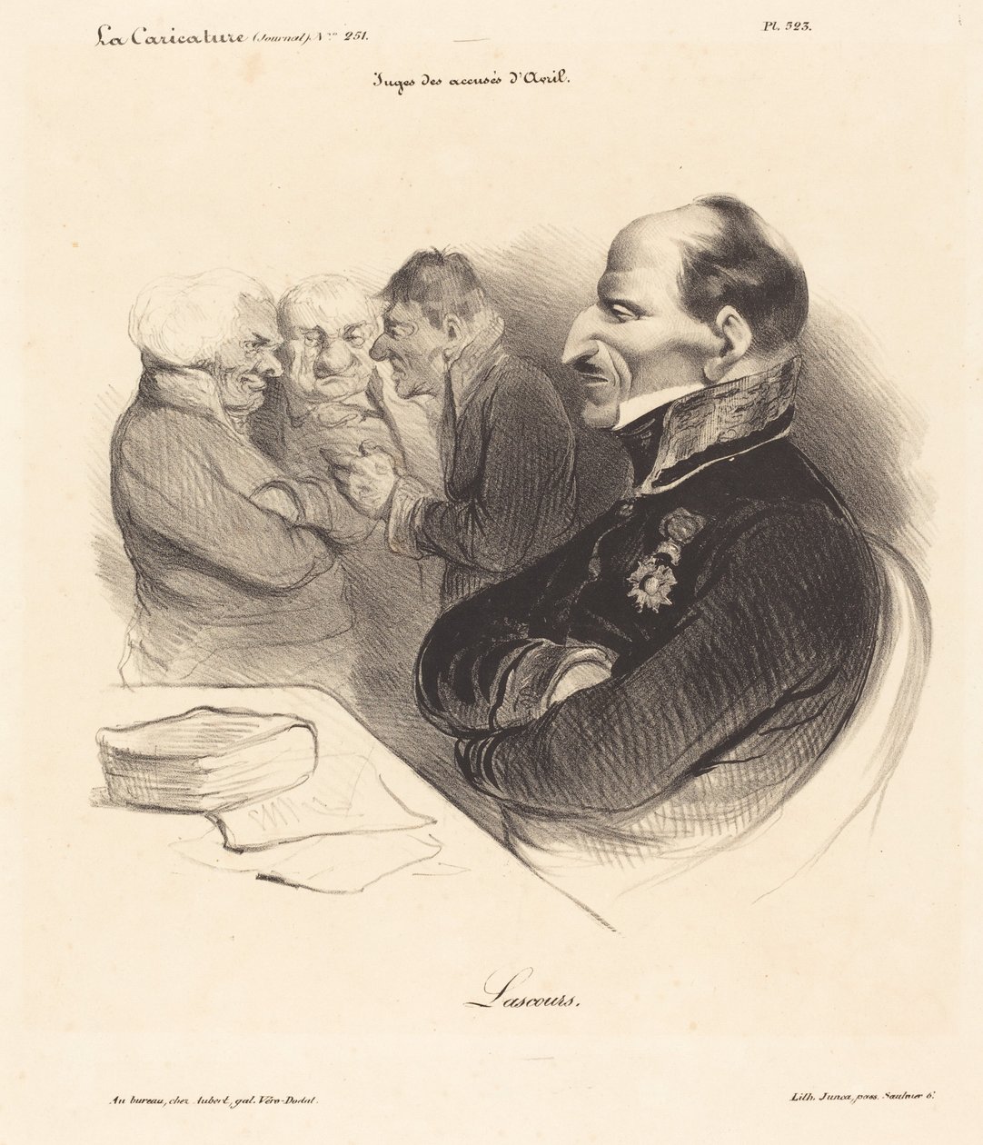 Barone de Lascours da Honoré Daumier