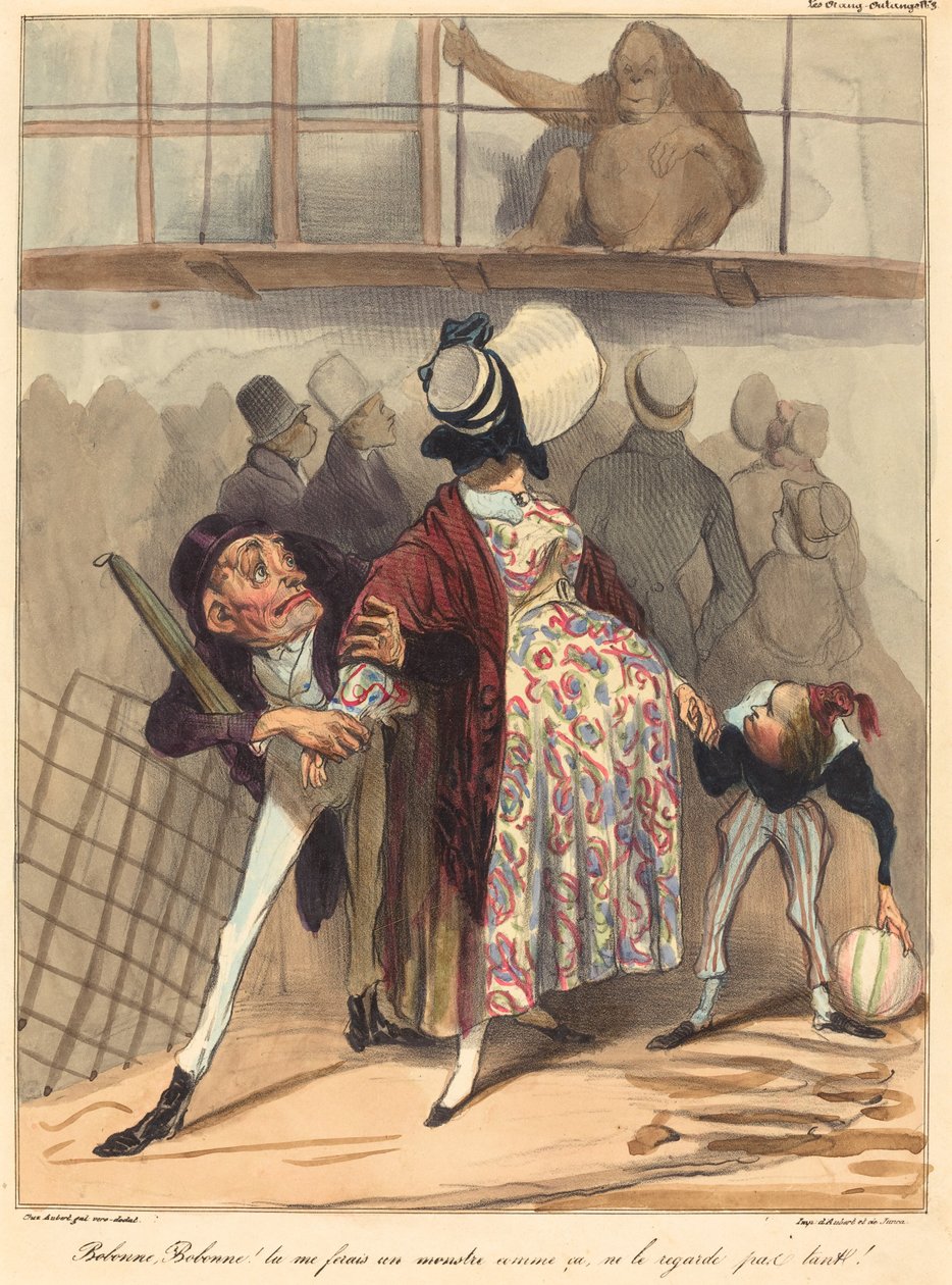 Bobonne... non guardarlo così tanto! da Honoré Daumier