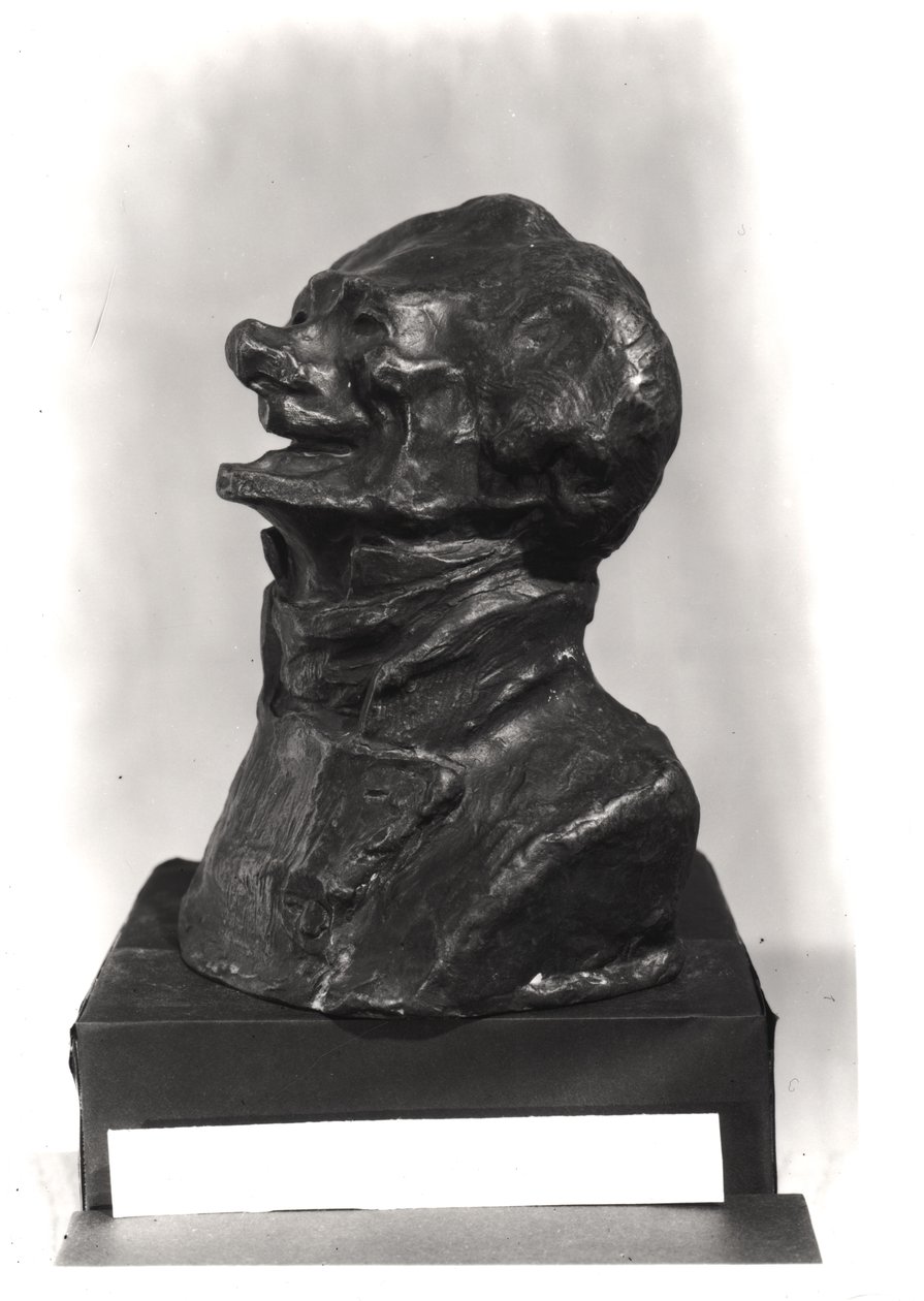 Busto di Charles Philipon (1800-62), c.1833 da Honoré Daumier