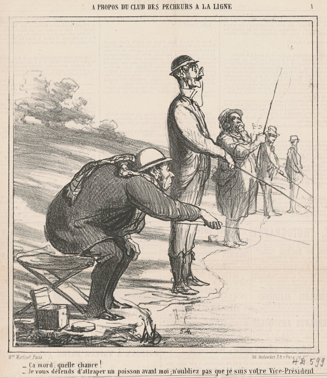 Morde, che fortuna! Vi proibisco ... da Honoré Daumier
