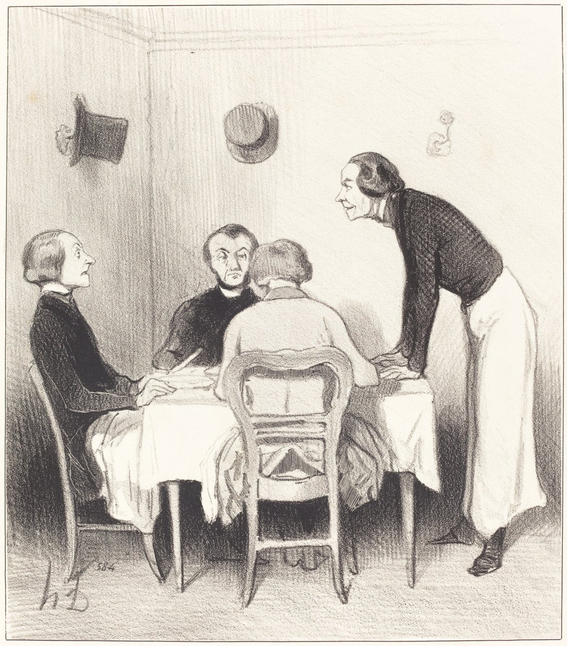 Carota del ristorante da Honoré Daumier