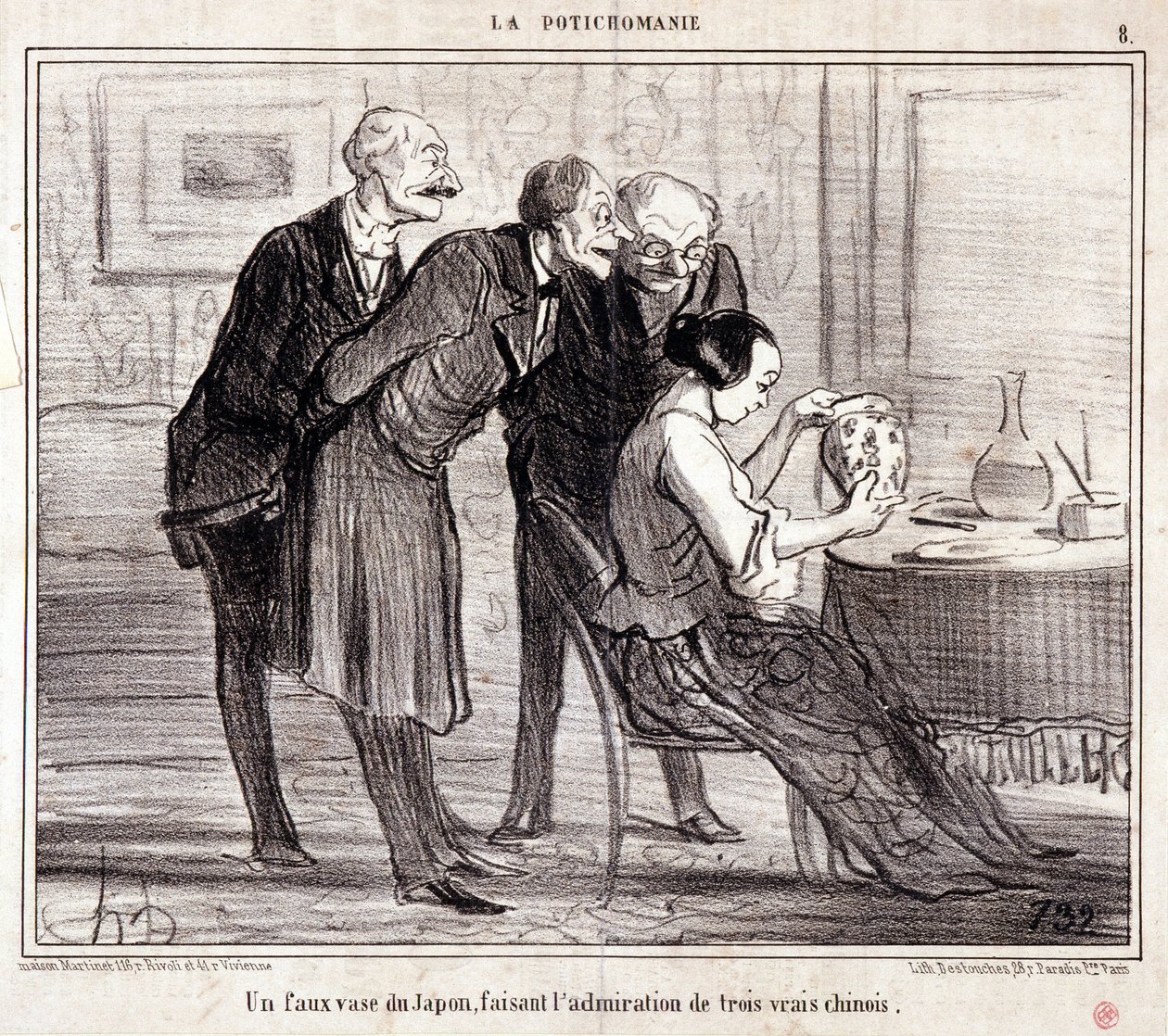 Caricatura sui collezionisti d