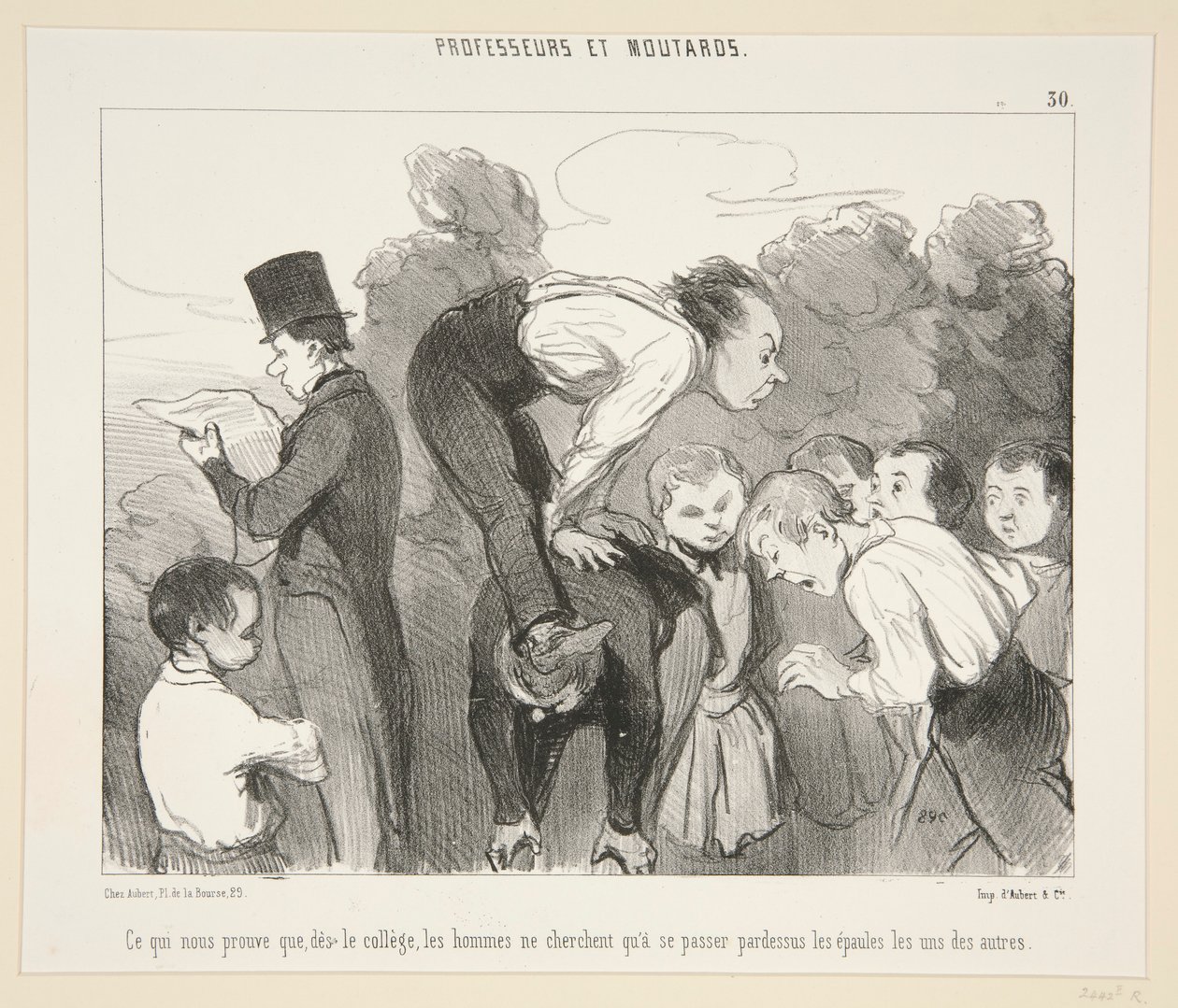 Ciò che ci dimostra che, fin dal college da Honoré Daumier