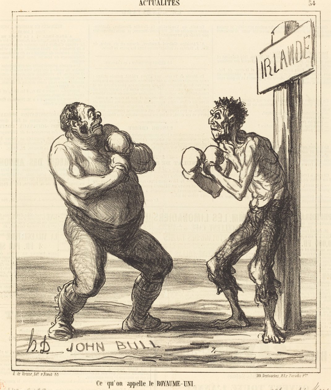 Quello che chiamano il Regno Unito da Honoré Daumier
