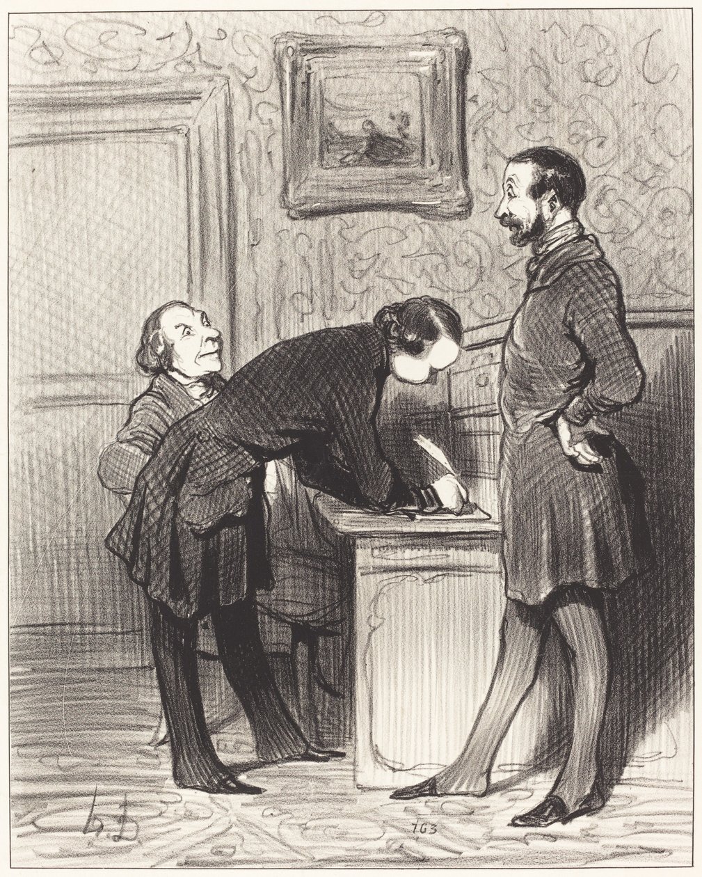 È proprio perché è il tuo amico... da Honoré Daumier