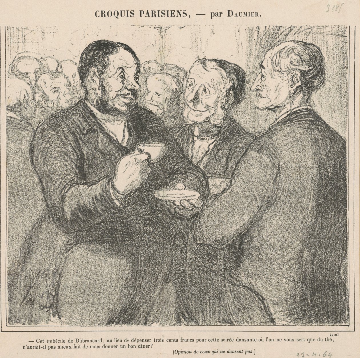 Quel cretino di Dubrancart ... da Honoré Daumier