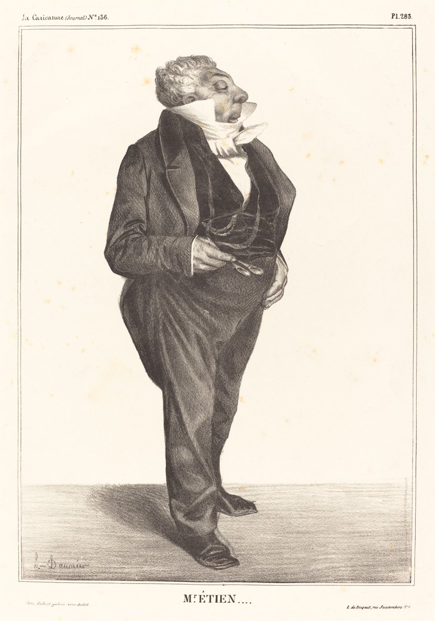 Charles Guillaume Étienne da Honoré Daumier