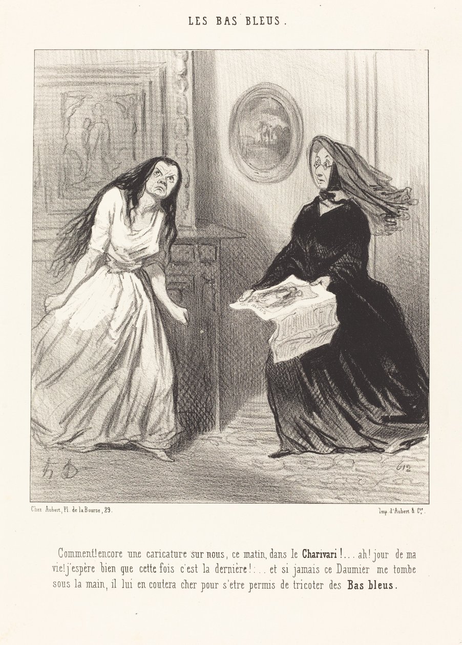Come! ancora una caricatura su di noi... da Honoré Daumier