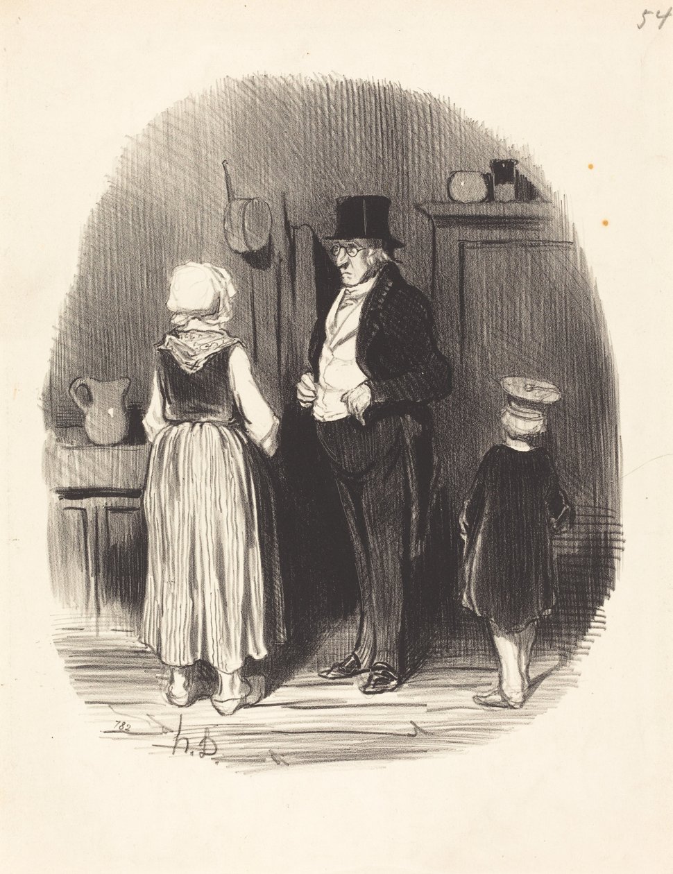 Come!... tutte le mie pecore sono morte... da Honoré Daumier