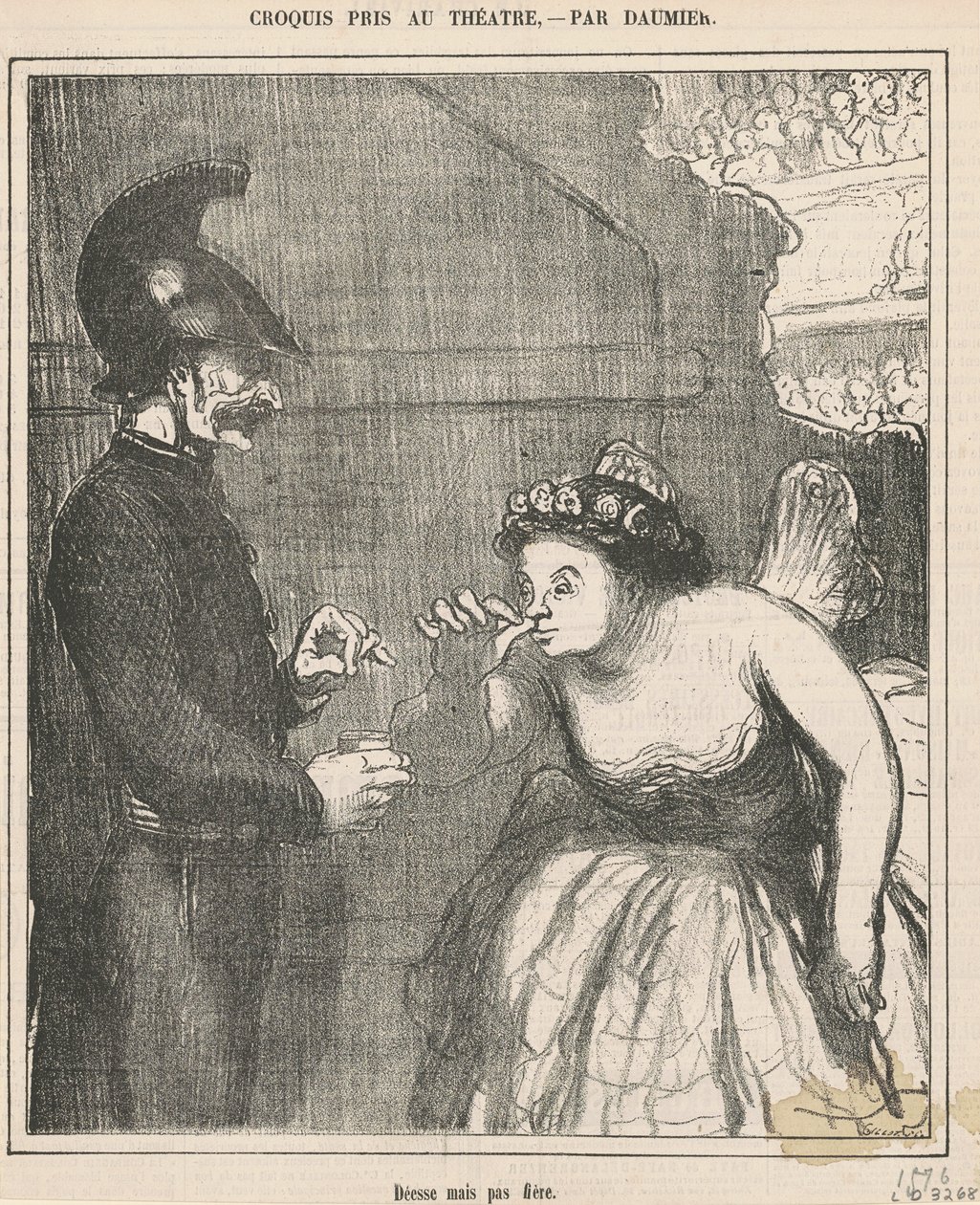 Dea ma non fiera da Honoré Daumier