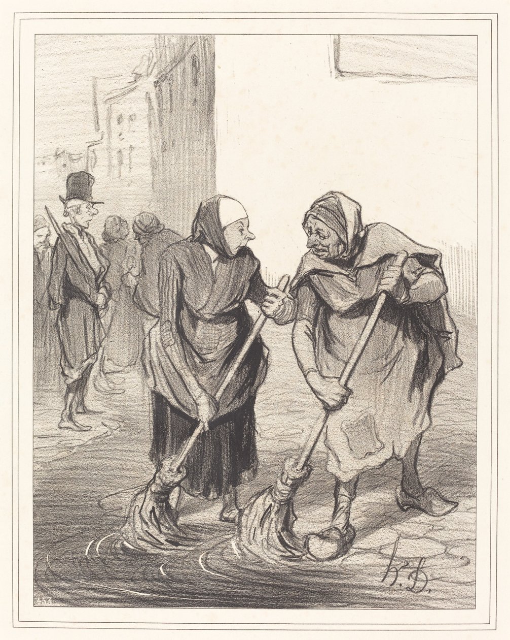 Dites donc, mame Giboulard... da Honoré Daumier