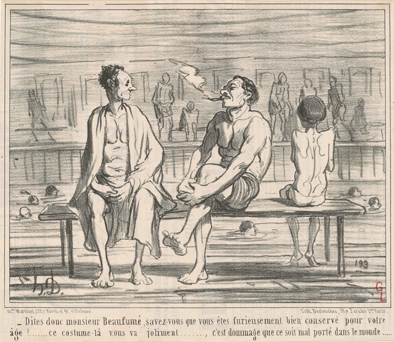 Dites donc, monsieur Beaufumé ... da Honoré Daumier