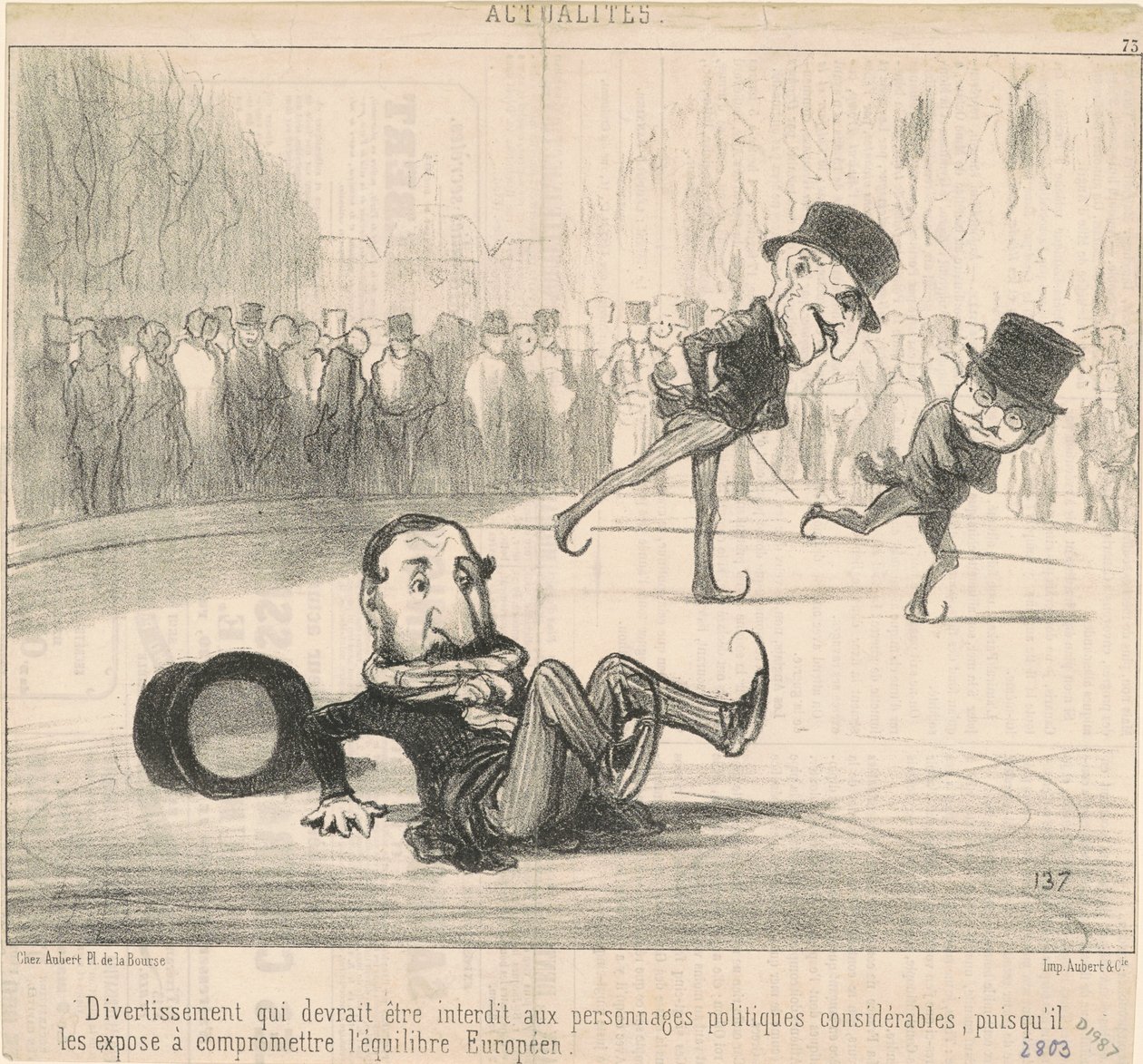 Divertimento che dovrebbe essere vietato... da Honoré Daumier