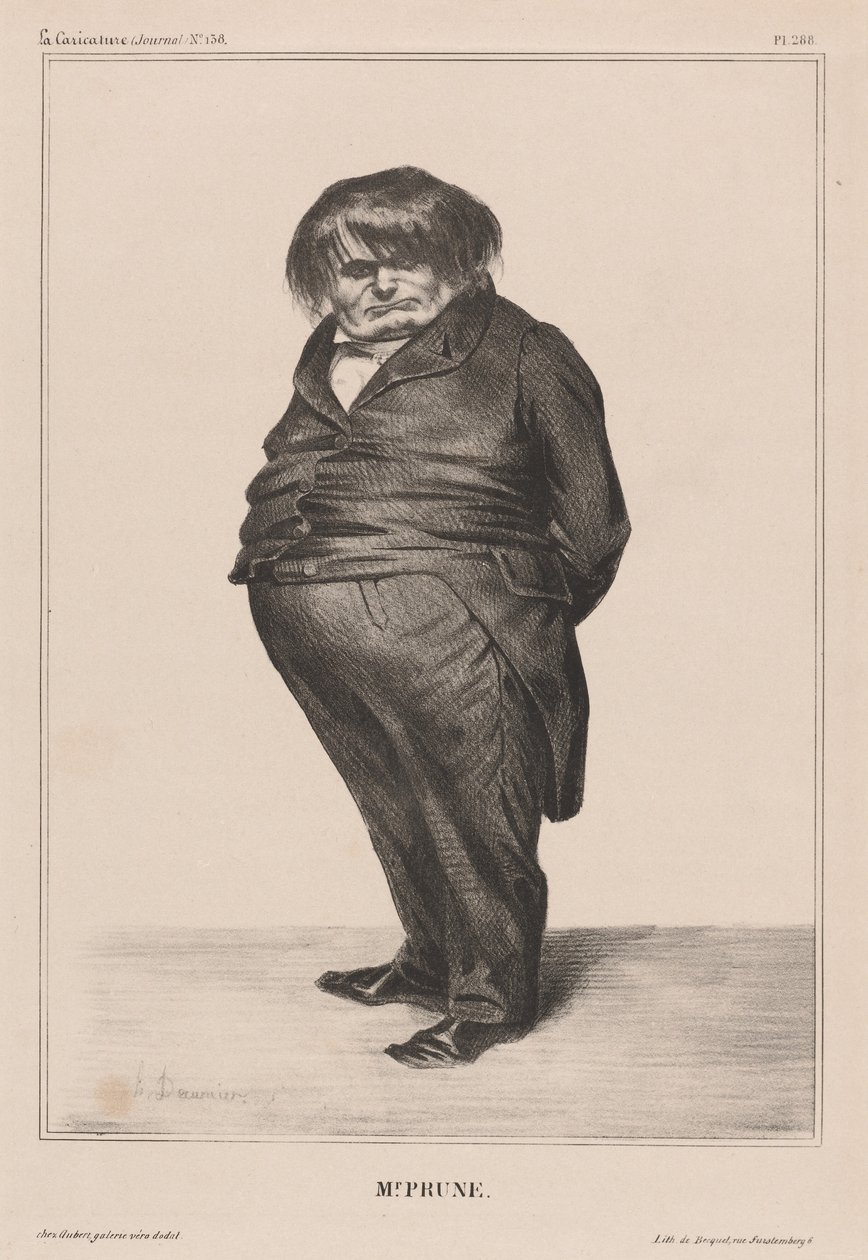 Dottor Prunelle da Honoré Daumier