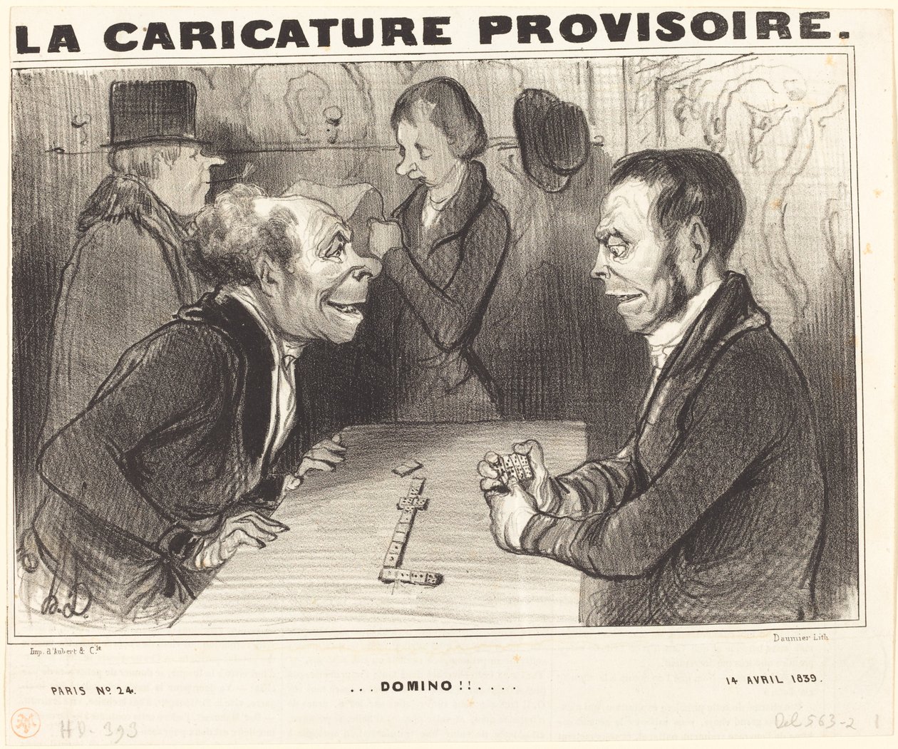 Domino!! da Honoré Daumier