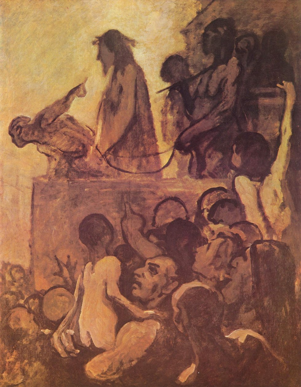 Ecce homo da Honoré Daumier