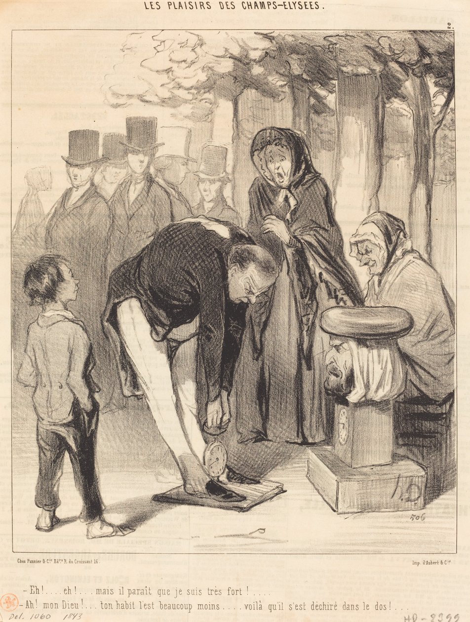Eh!... Eh!... ma sembra che... da Honoré Daumier