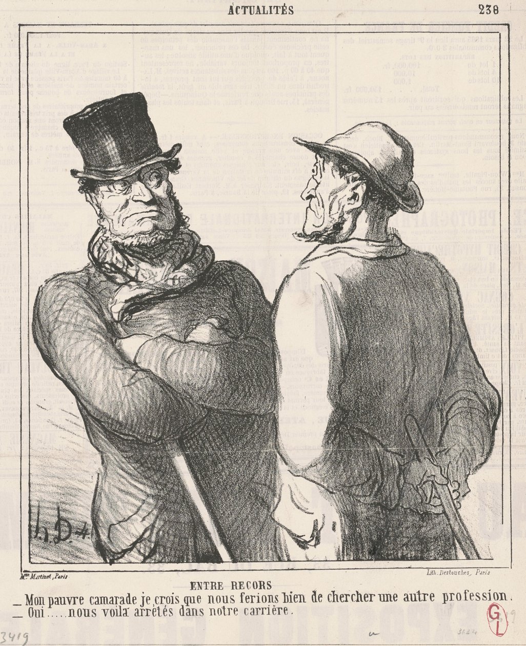 Entre recors da Honoré Daumier