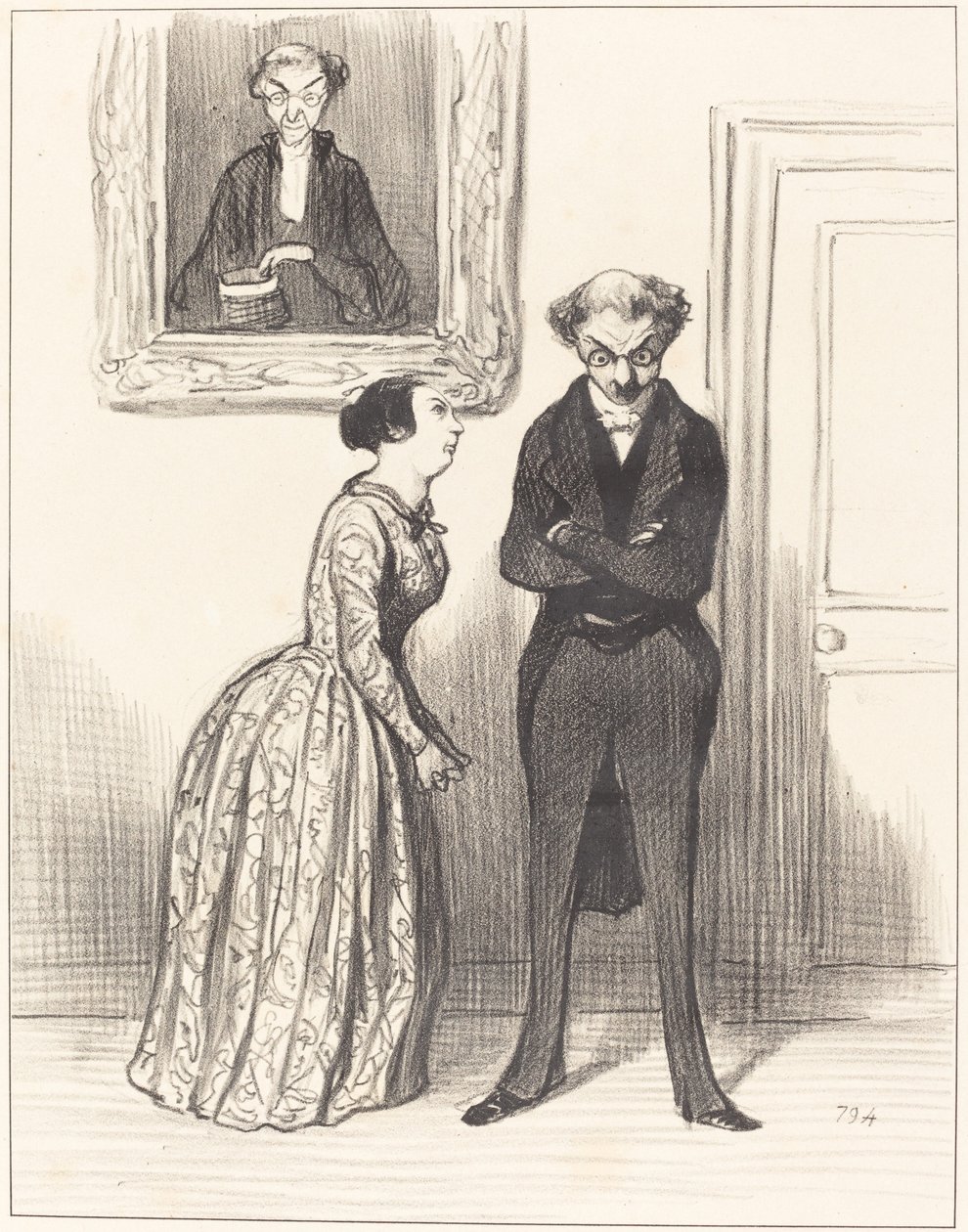 E dire che voilà tre... prevenuto che non sono riuscito a far condannare!... da Honoré Daumier