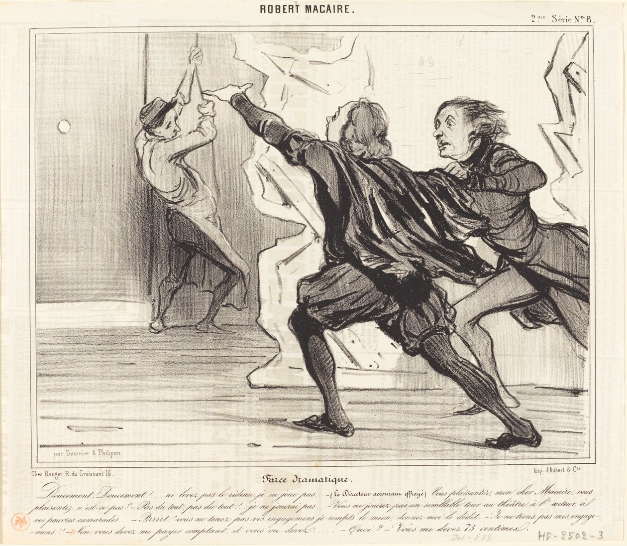 Farsa Drammatica da Honoré Daumier