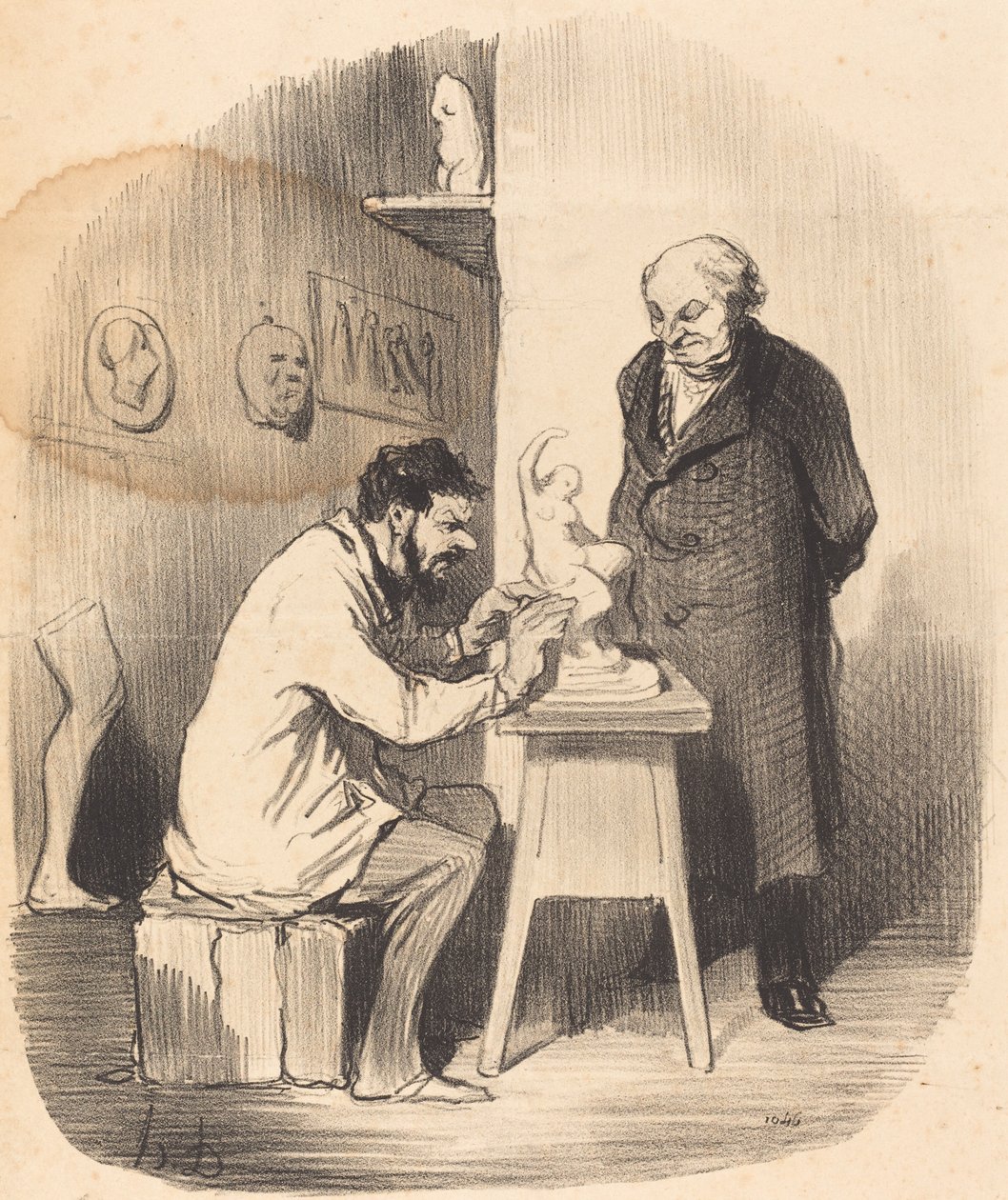 Faudra che vi faccia fare un giorno... da Honoré Daumier