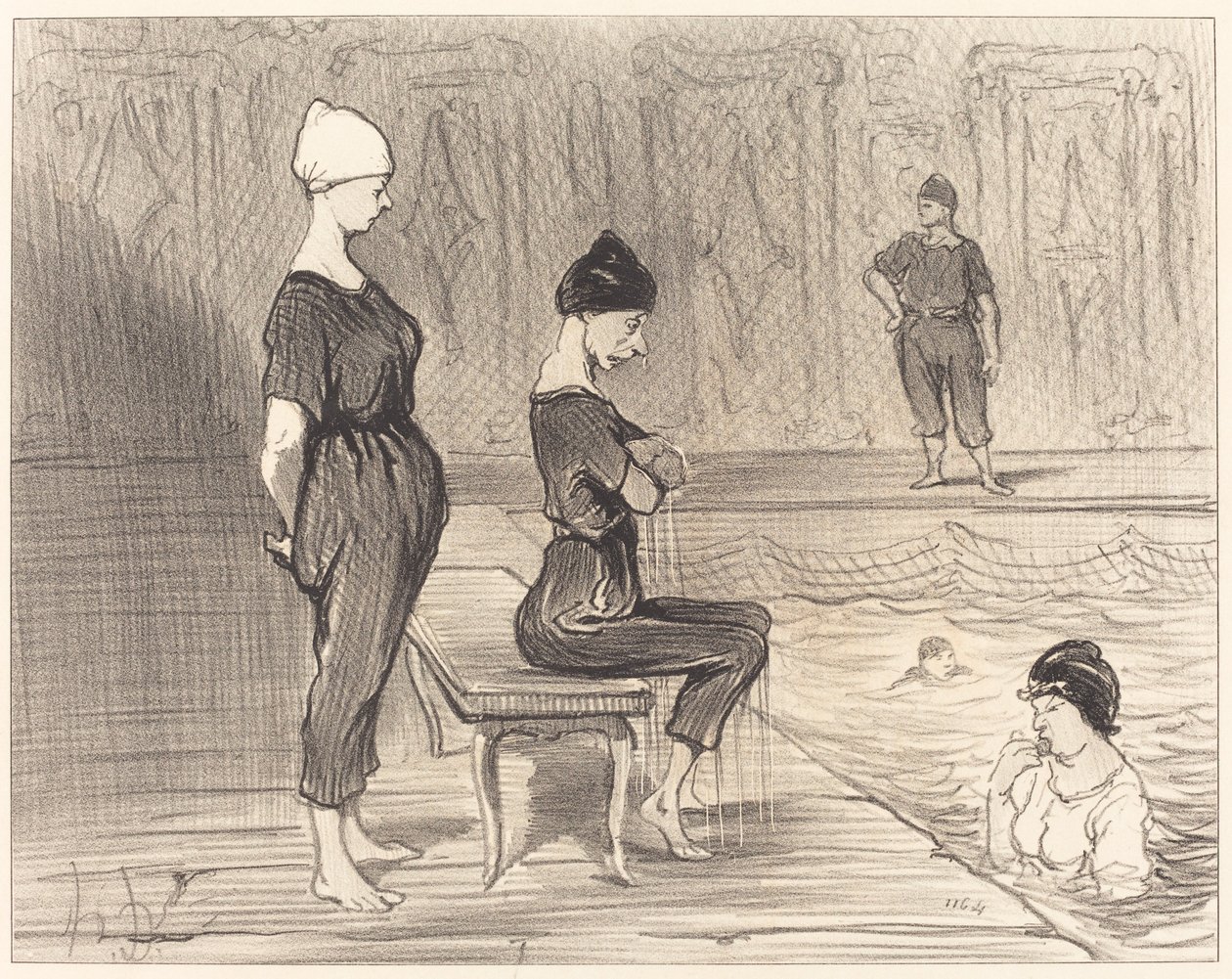 Fesant tutte parte della più bella metà... da Honoré Daumier