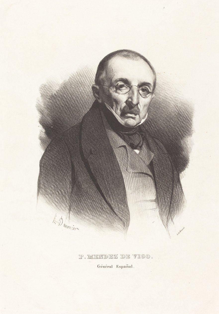 Generale P. Mendez Vigo da Honoré Daumier