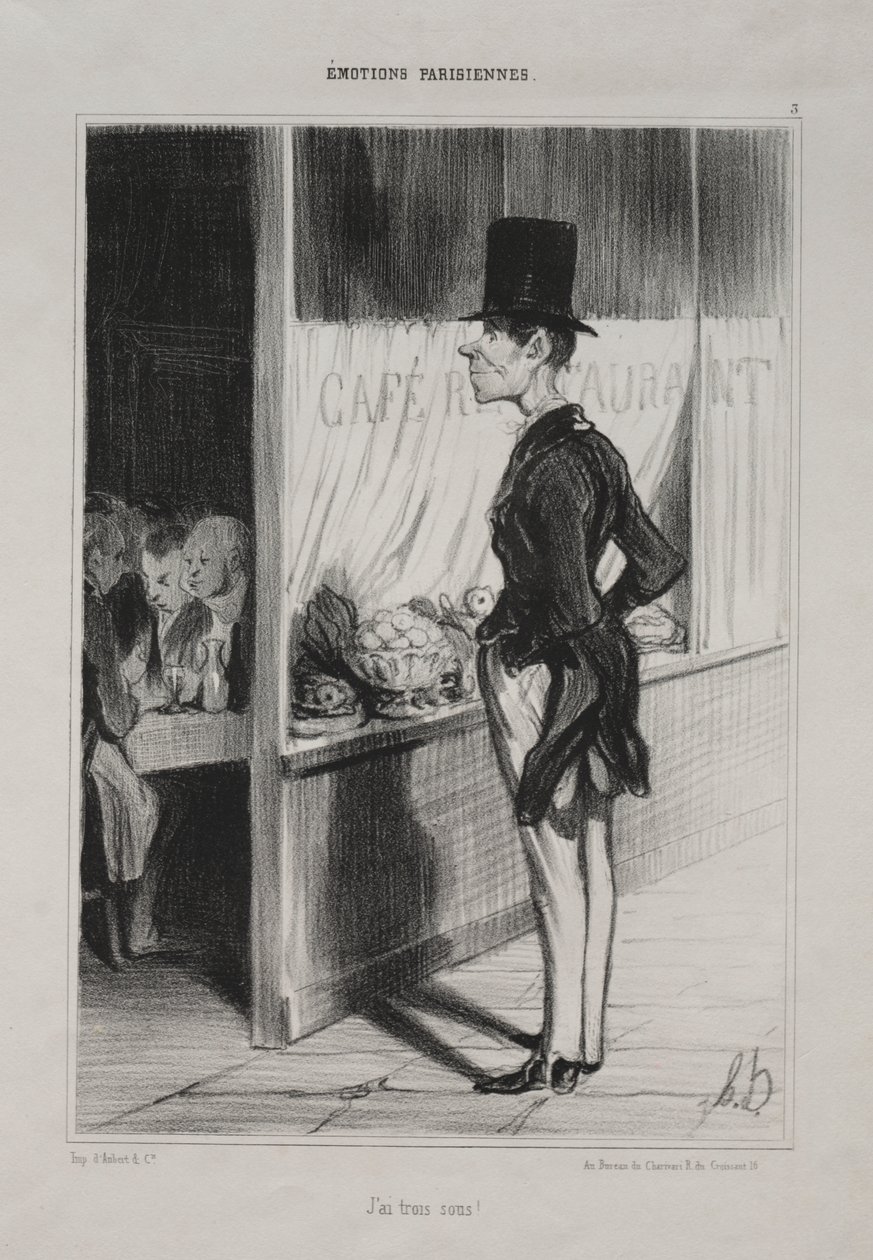Ho tre sous! da Honoré Daumier