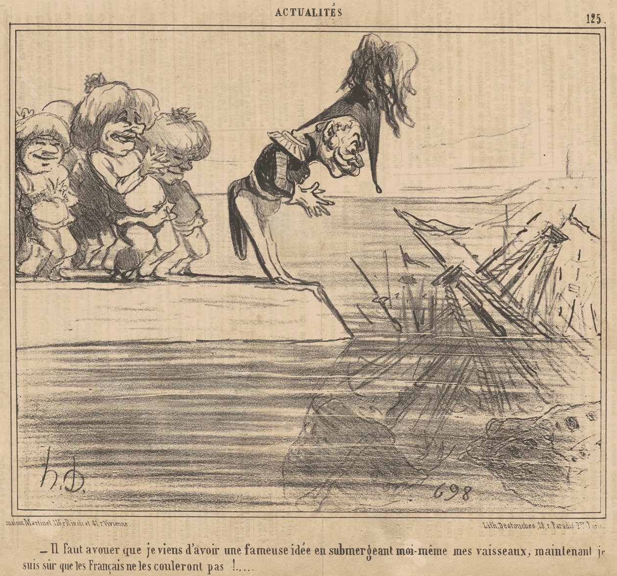 Devo ammettere che ho appena avuto una... da Honoré Daumier