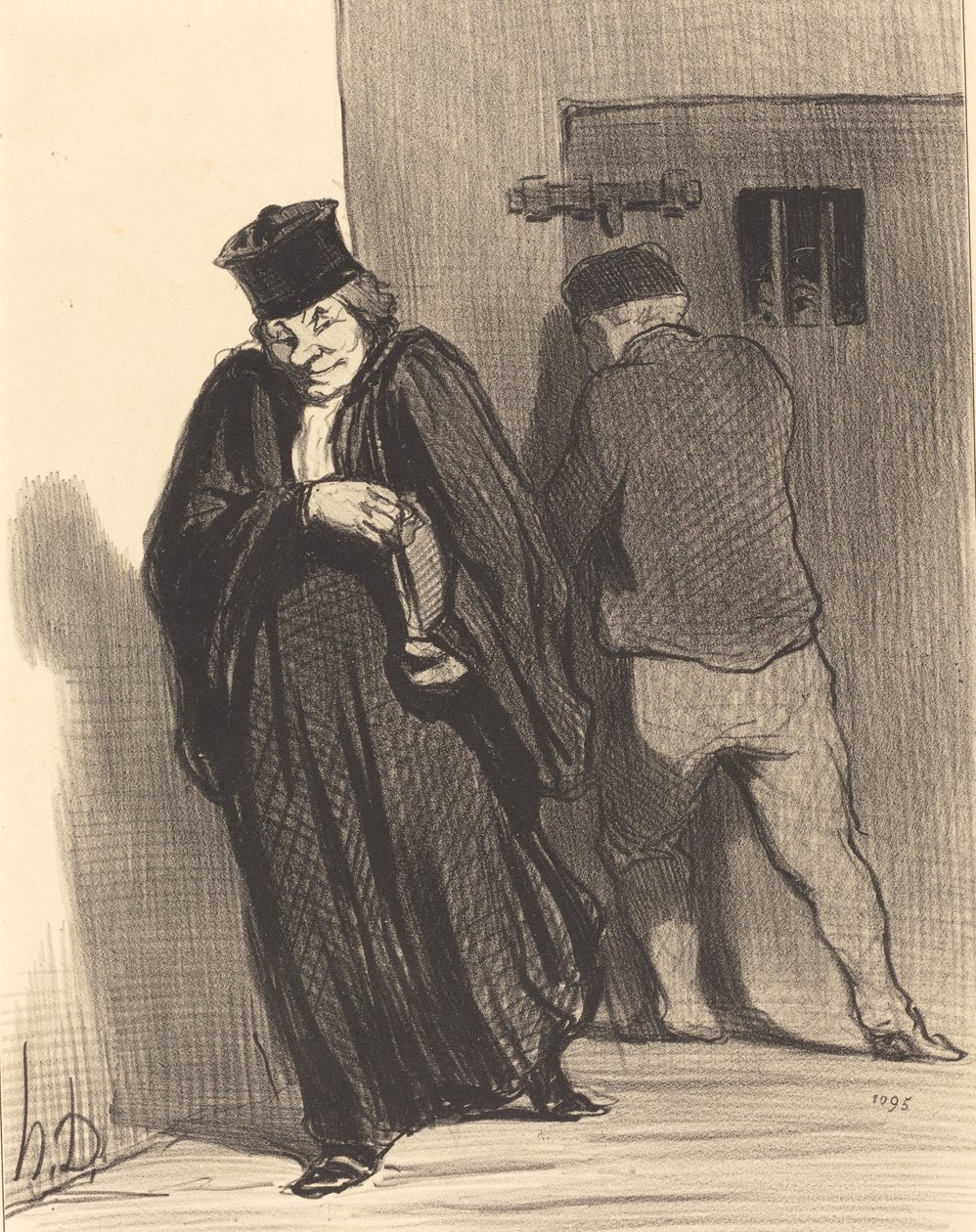 Sembra... che il mio ragazzo sia un grande scellerato... da Honoré Daumier