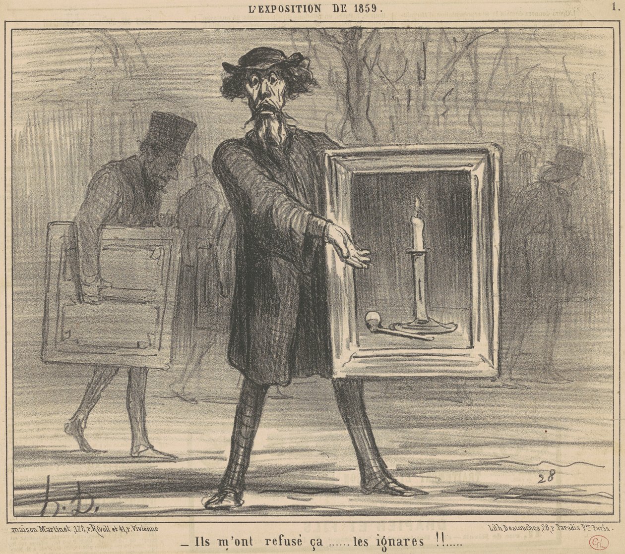 Mi hanno rifiutato questo... da Honoré Daumier