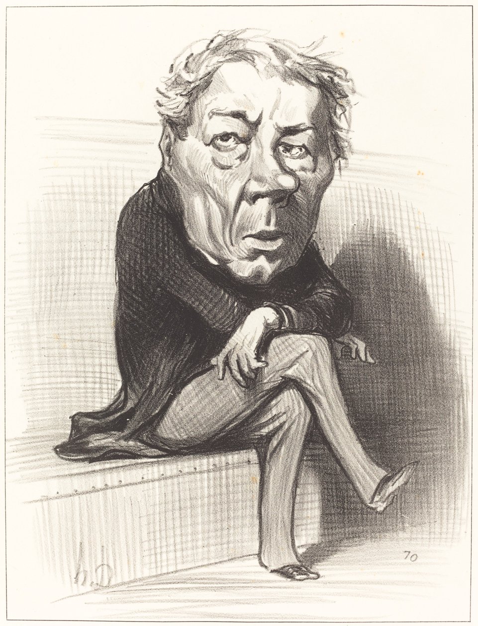J. Marie Joseph Deville da Honoré Daumier