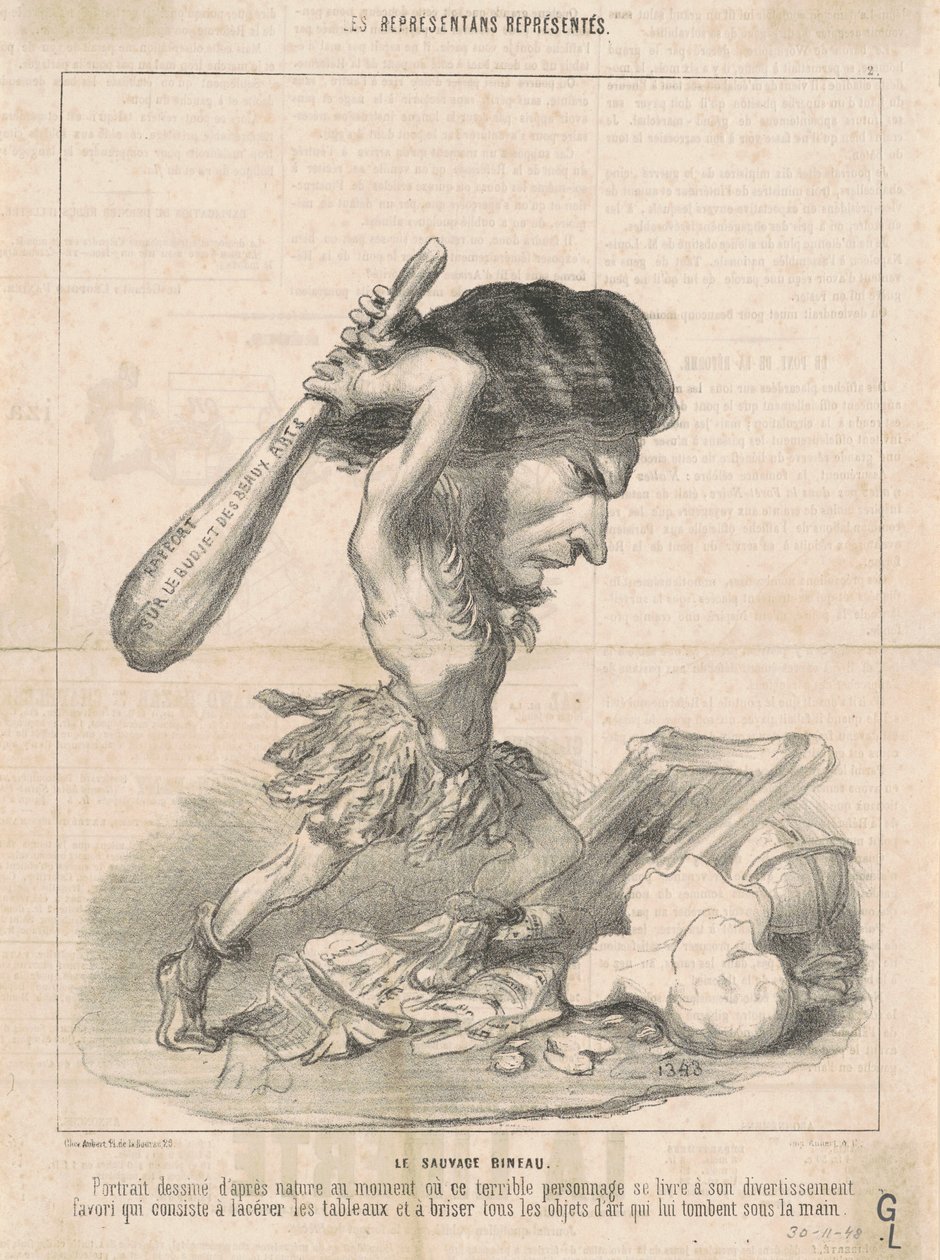J. Martial Bineau (2ª tavola) da Honoré Daumier