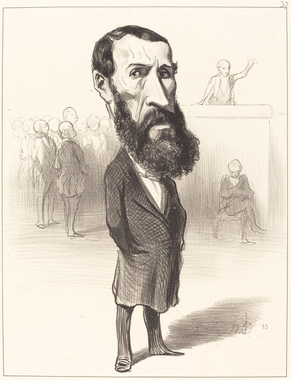 Jean-Louis Greppo da Honoré Daumier