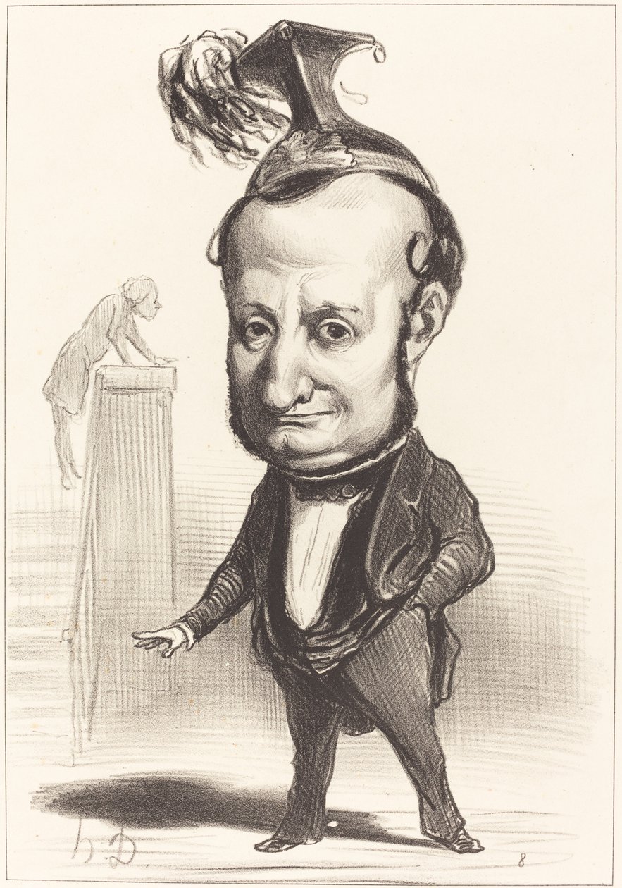L.F. Raymond Wolowski da Honoré Daumier