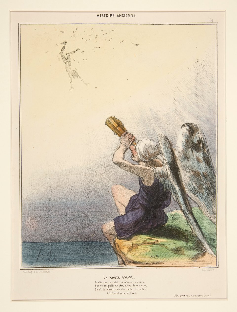 La Caduta da Honoré Daumier