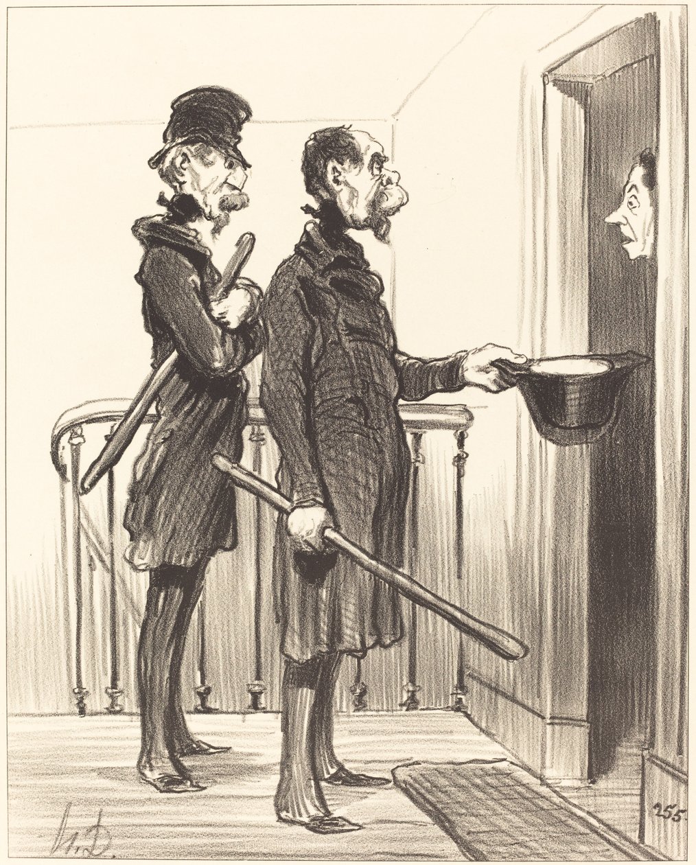 La Sottoscrizione Napoleonica da Honoré Daumier