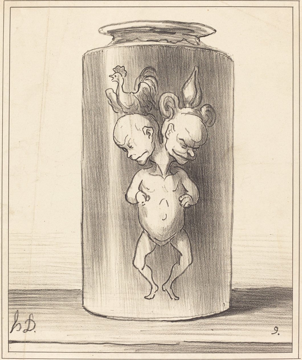 La fusione da Honoré Daumier