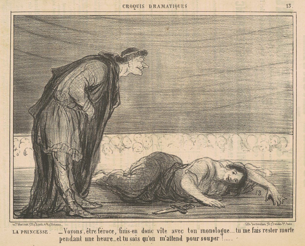 La principessa da Honoré Daumier